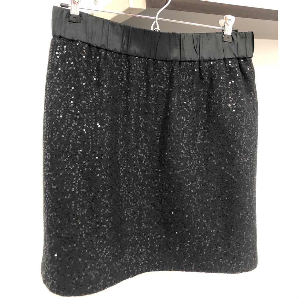 Sequin skirt for holidays!